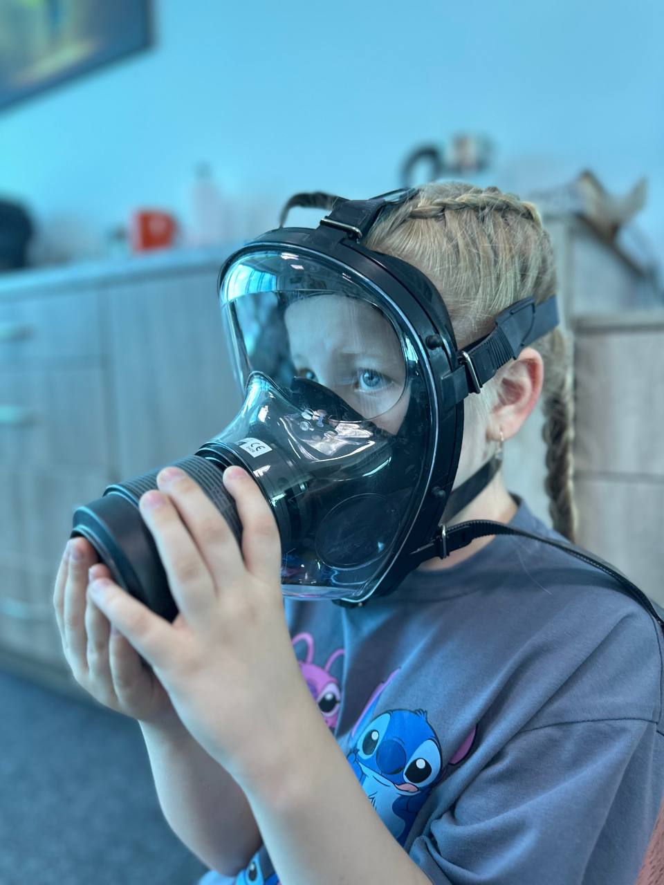 Дитячий фільтрувальний протигаз ПФ-150Д - зображення 1