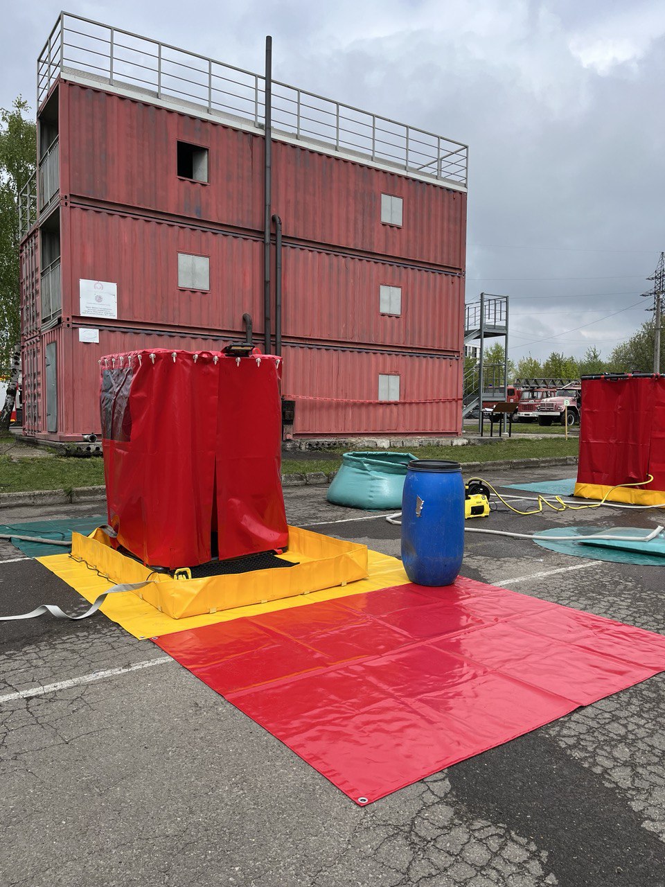 Односегментна деконтамінаційна кабіна ДК-1К - зображення 1