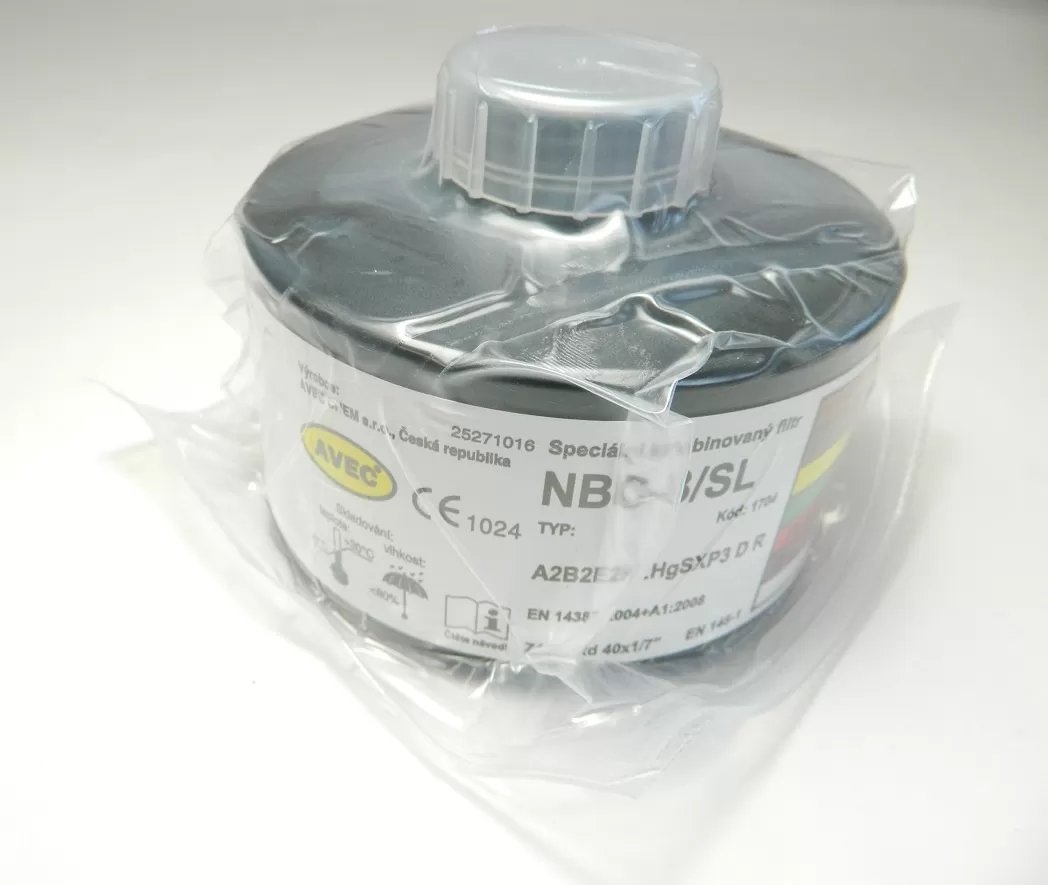 Фільтр для протигаза NBC-3/SL M (А2В2Е2К2HgSXP3D R REACTOR) - зображення 4