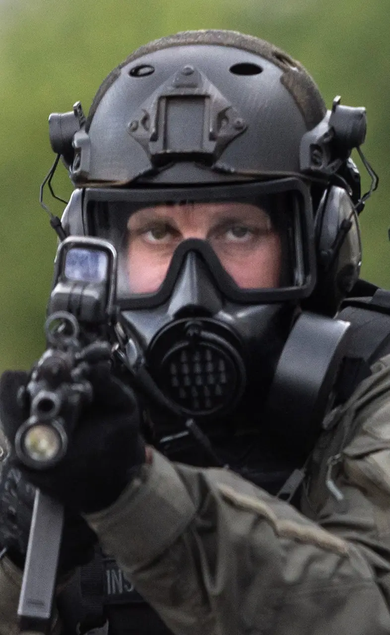 Протигаз ОМ-2020 з фільтром NBC-3/SL M - зображення 9